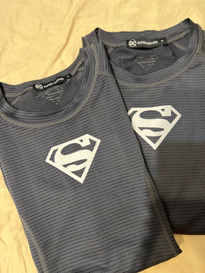 Superman logo t shirt couple discount