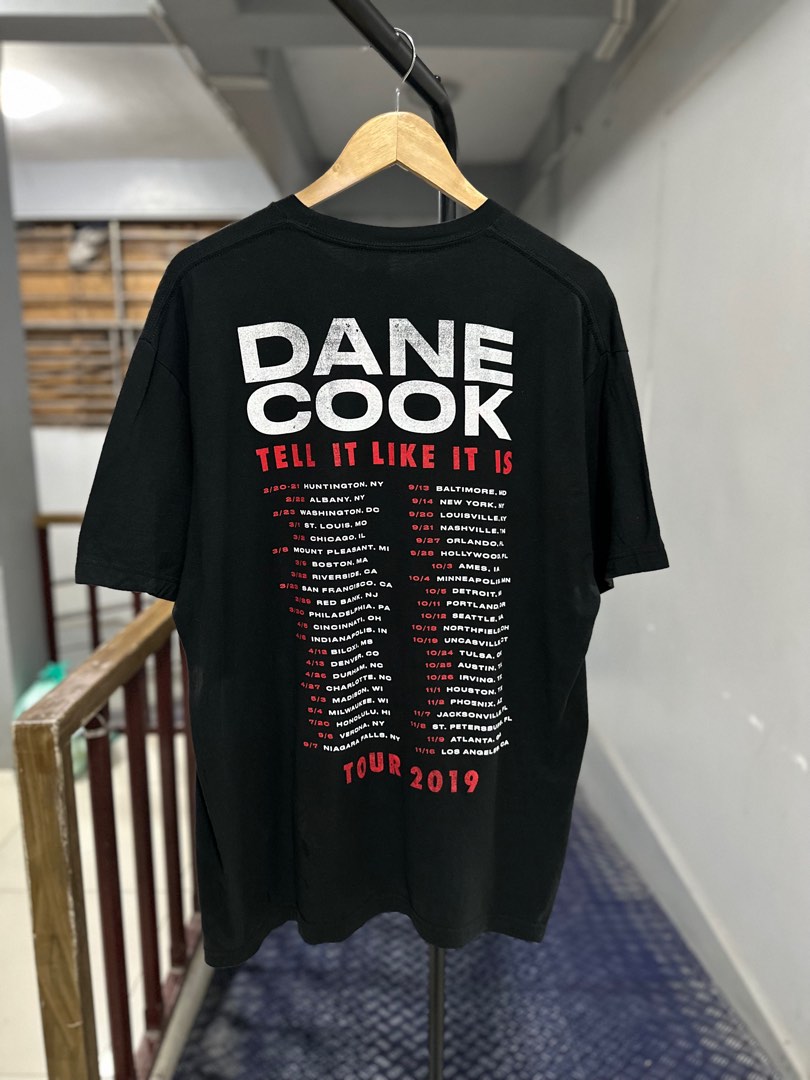 Dane Cook Tour Tee by Tultex, Men's Fashion, Tops & Sets, Tshirts