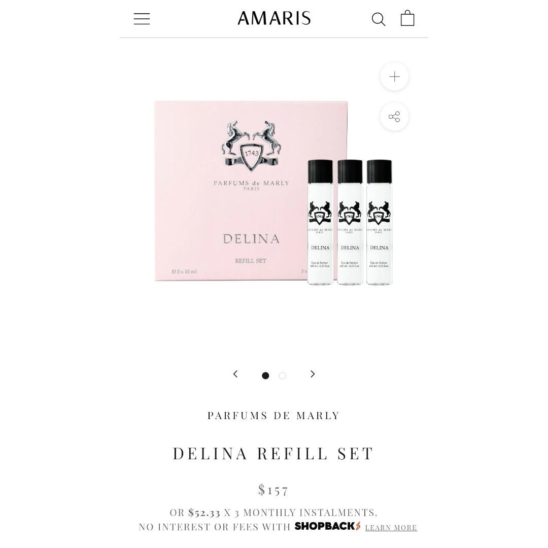 Delina Refill set, Beauty & Personal Care, Fragrance & Deodorants on