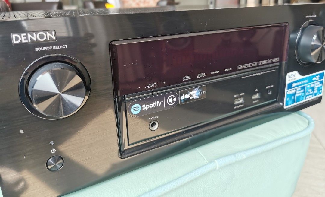 Denon AVRX3200W AV Receiver, 音響器材, Soundbar、揚聲器、藍牙喇叭、耳擴 Carousell