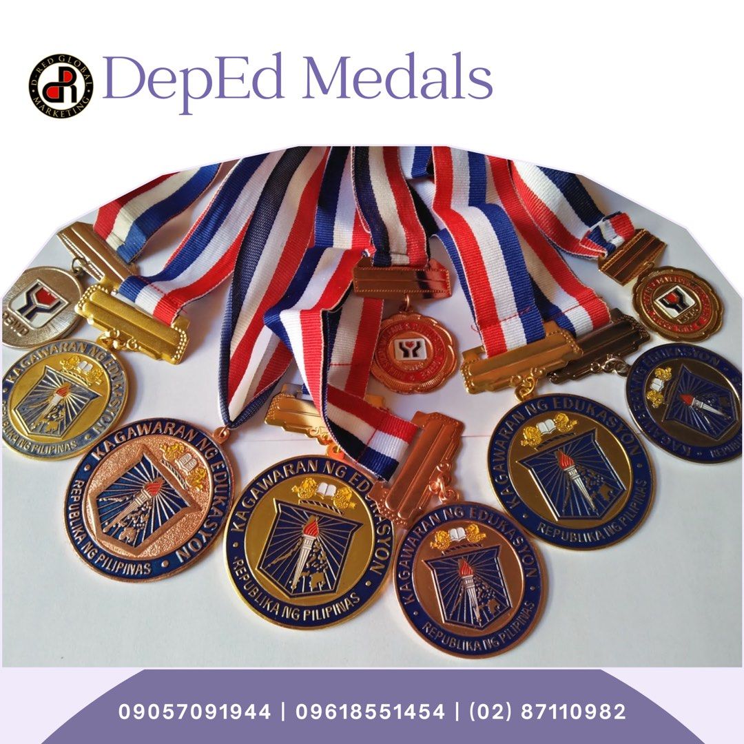 Deped Medal, Medals, fully customizable medals, Hobbies & Toys