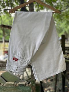 DICKIES WOMEN WHITE SIZE 27/28