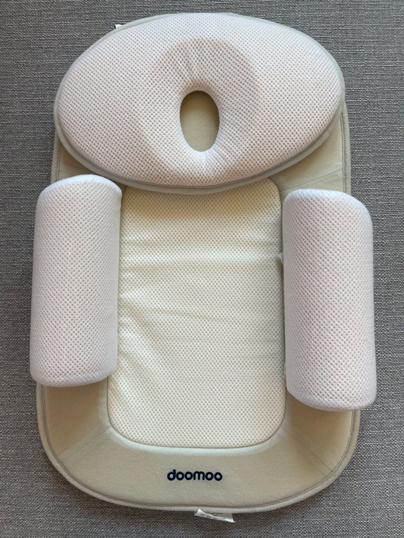 Doomoo Multisleep Back Positioner with Ergonomic Head Pillow, Babies