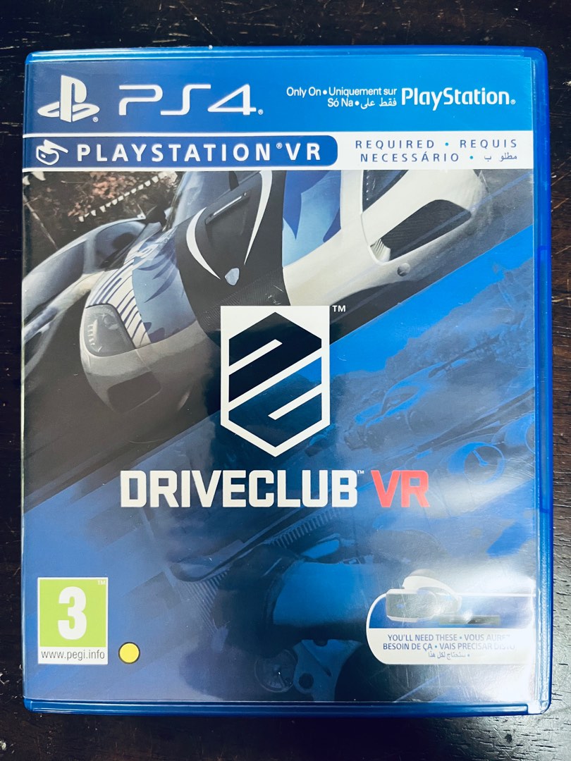 Driveclub VR, Video Gaming, Video Games, PlayStation on Carousell