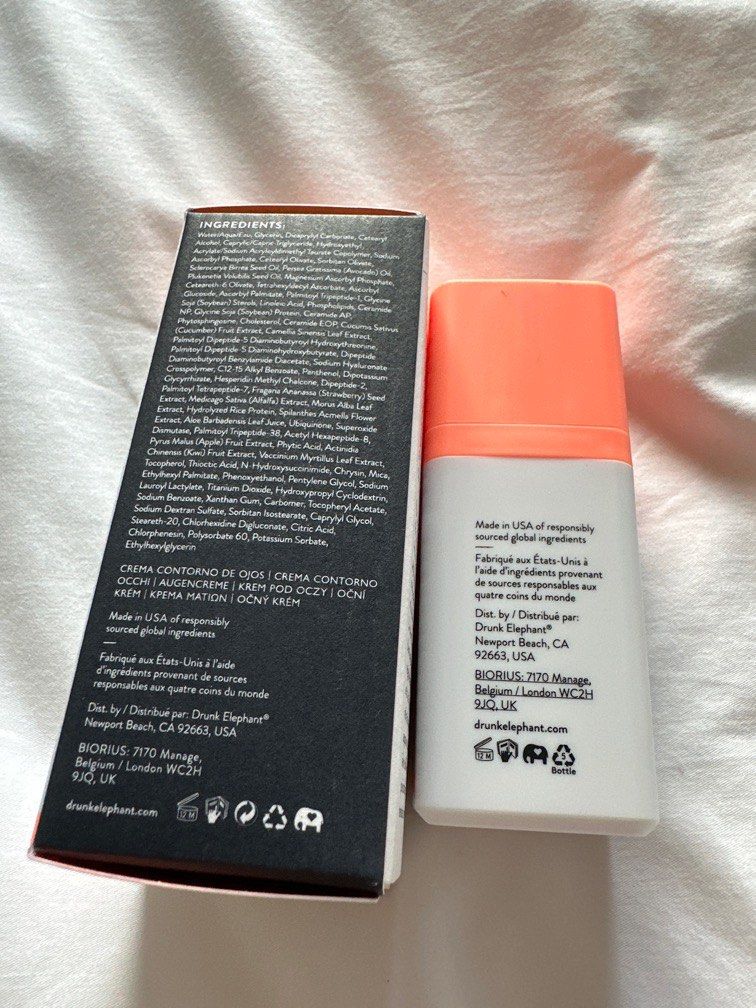Drunk Elephant CTango Multivitamin Eye Cream, Beauty & Personal Care