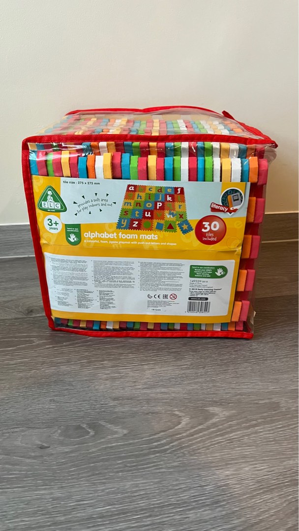 ELC Alphabet Foam Mat, Babies & Kids, Infant Playtime on Carousell