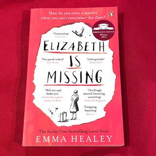 EMMA HEALEY: Elizabeth is Missing softcover