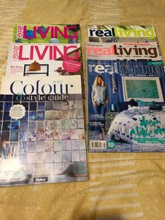 Expat Living and Real Living magazines