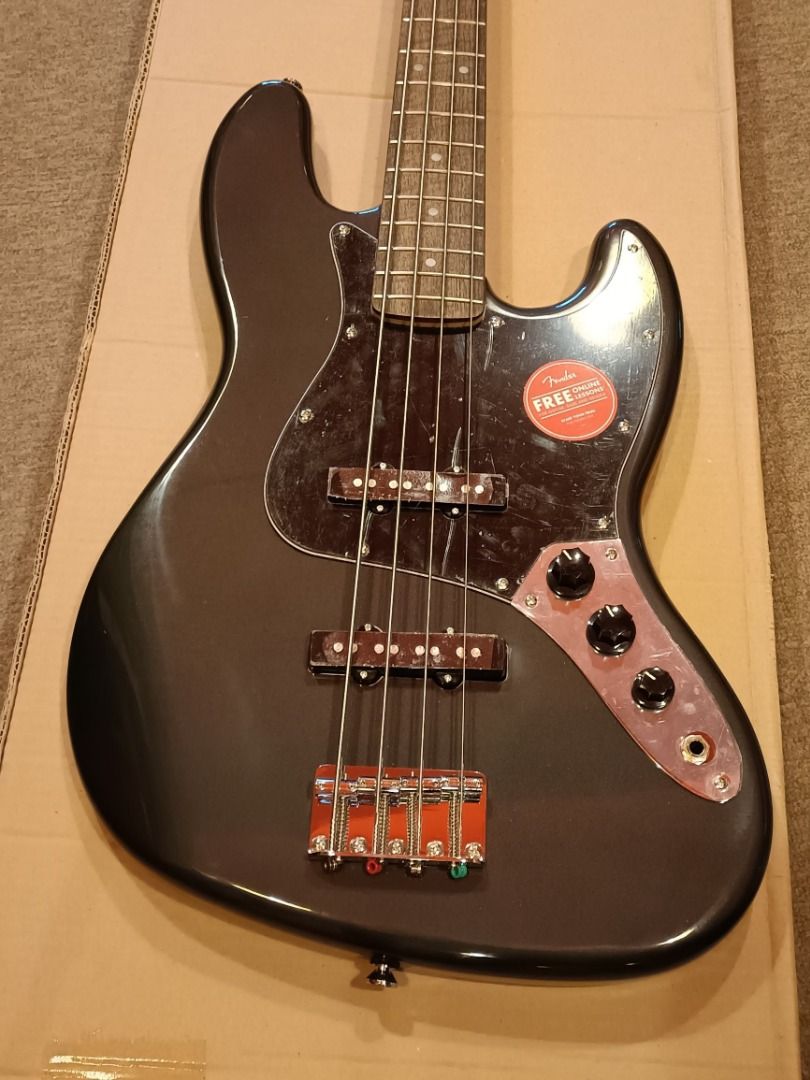 Fender Squier Affinity Series Jazz Bass Guitar Electric Bass Guitar 4 String Fender Guitar Bass