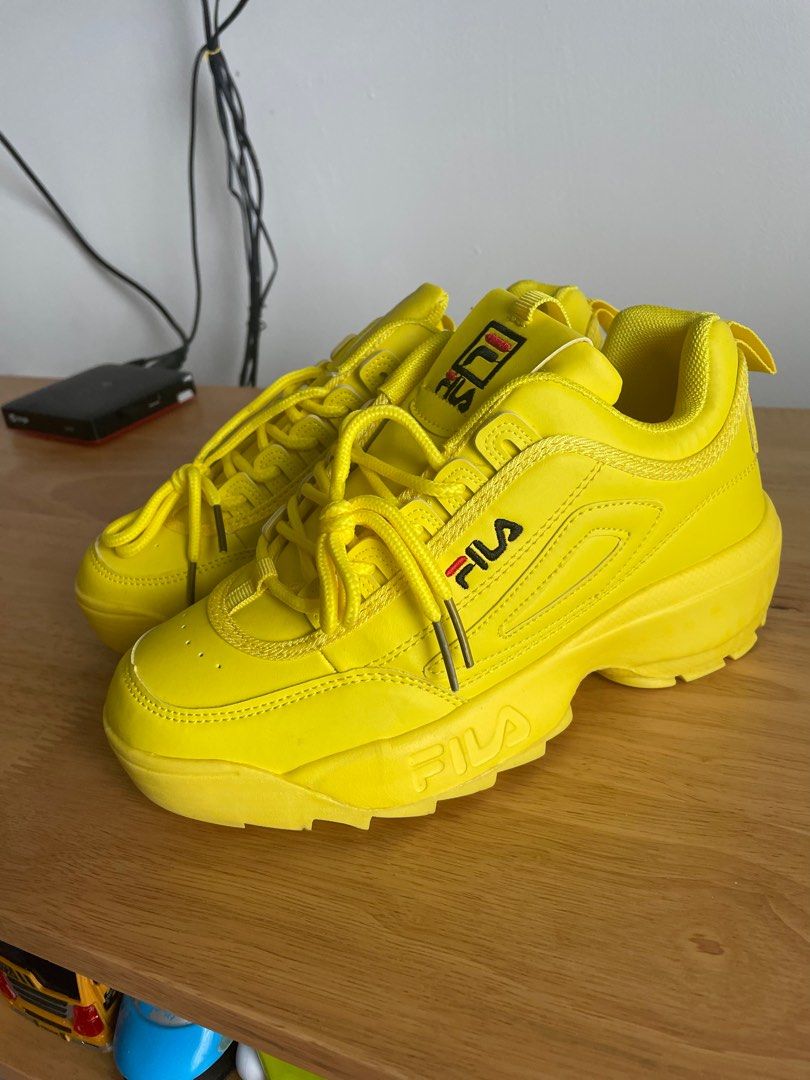 Sun yellow on sale fila disruptor