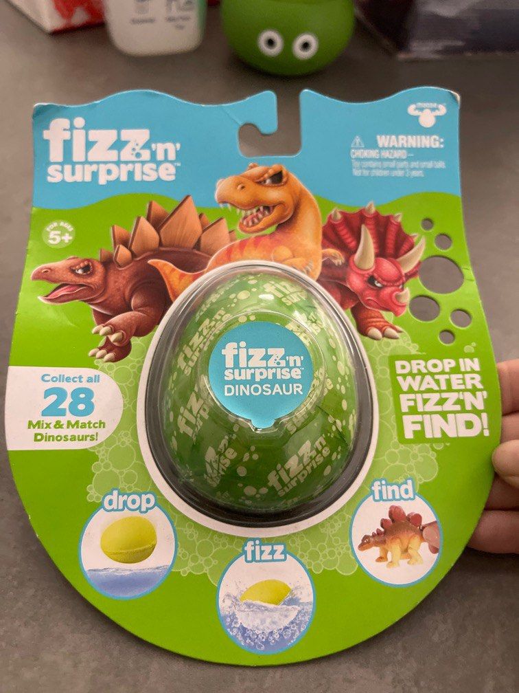Fizz n clearance surprise dinosaur