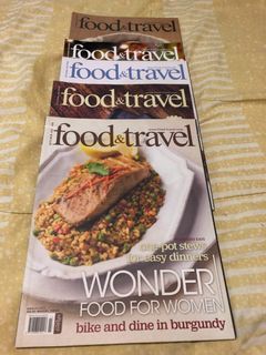 Food and Travel magazines