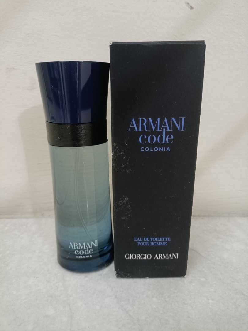 Code colonia armani hot sale