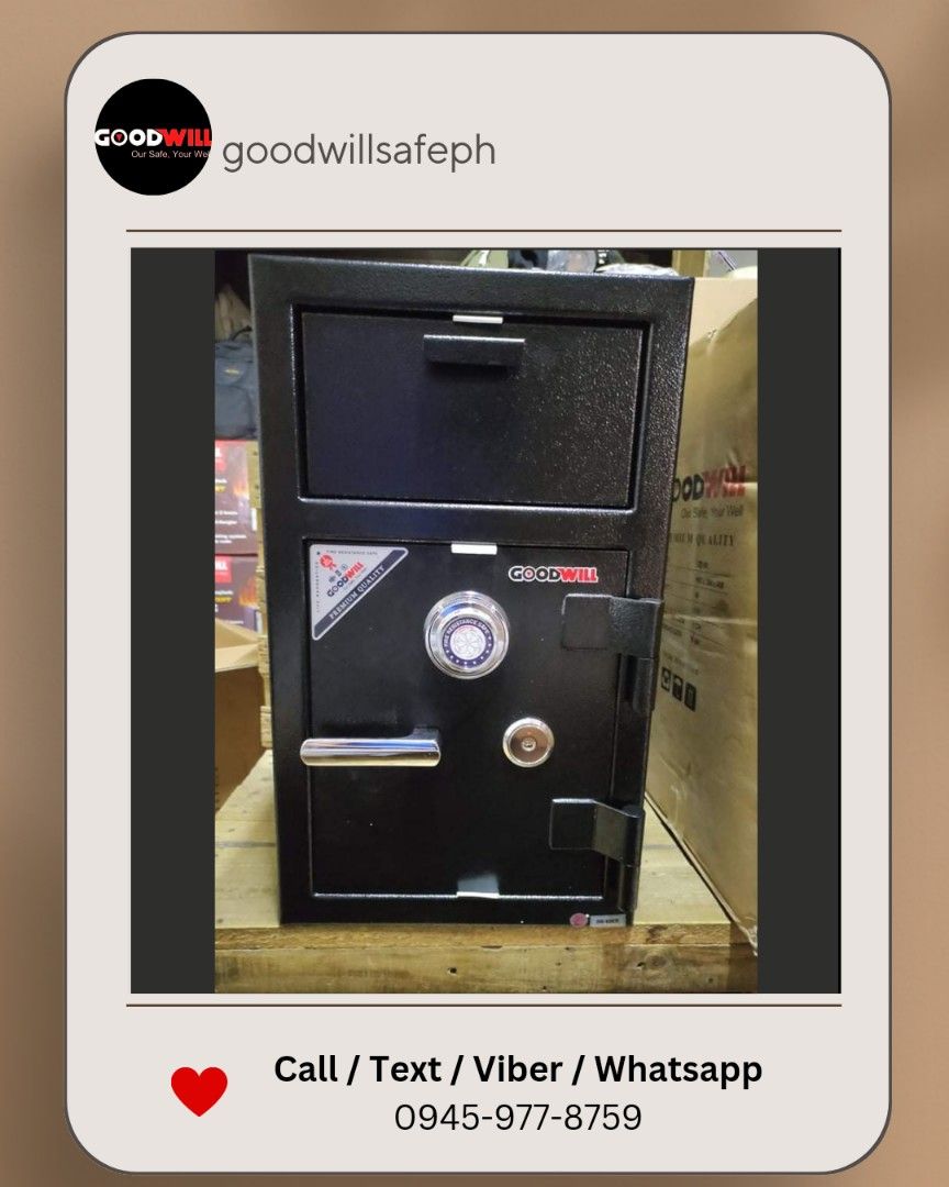 🔥GOODWILL FIRE RESISTANT SAFETY VAULT, GUN SAFE, FILING CASH