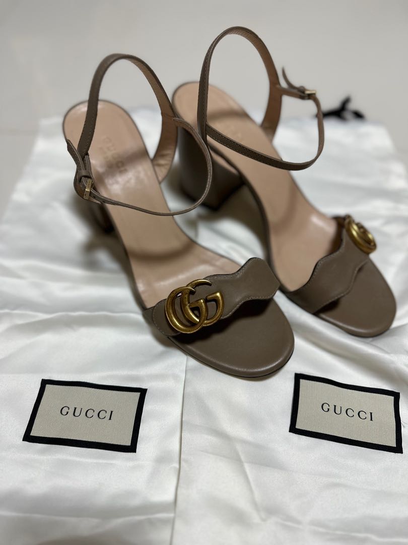 Gg marmont sandal best sale