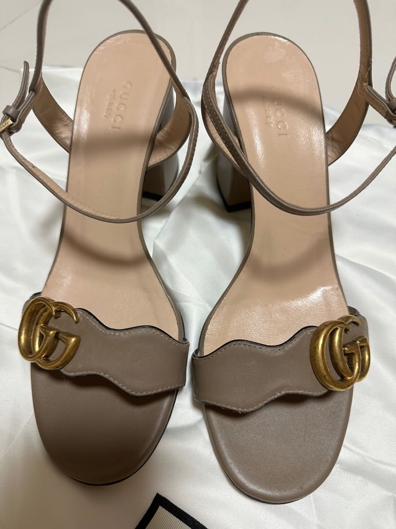 Gg marmont sandal sale
