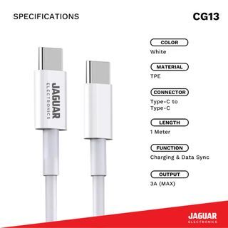 GZE Jaguar CG13 -  Type C to Type C cable