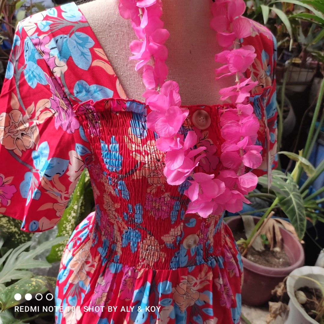 Hawaiian dresses online for luau party