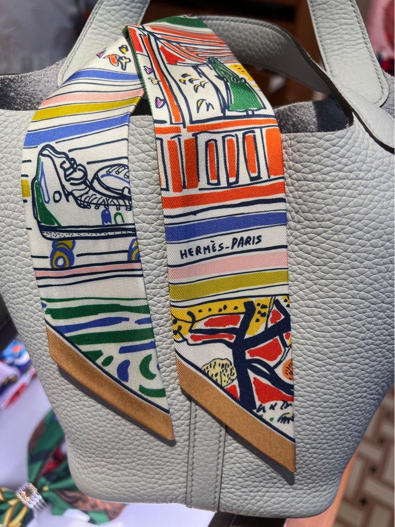 Hermes Twilly Rayures d'Ete 全新2023新款, 名牌, 飾物及配件
