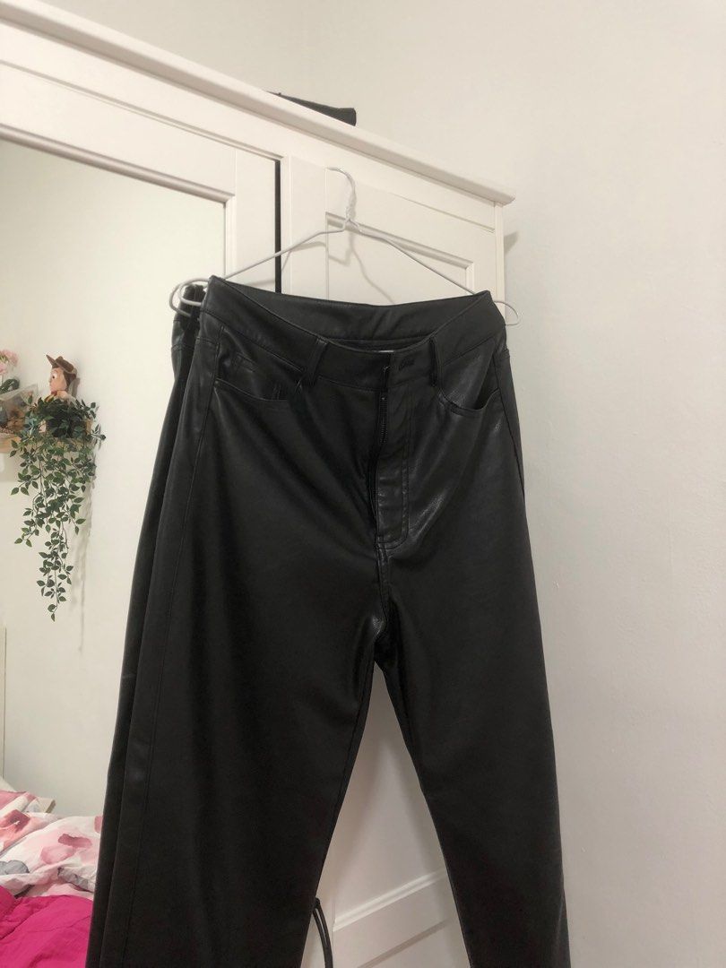 H&m leather pants hot sale