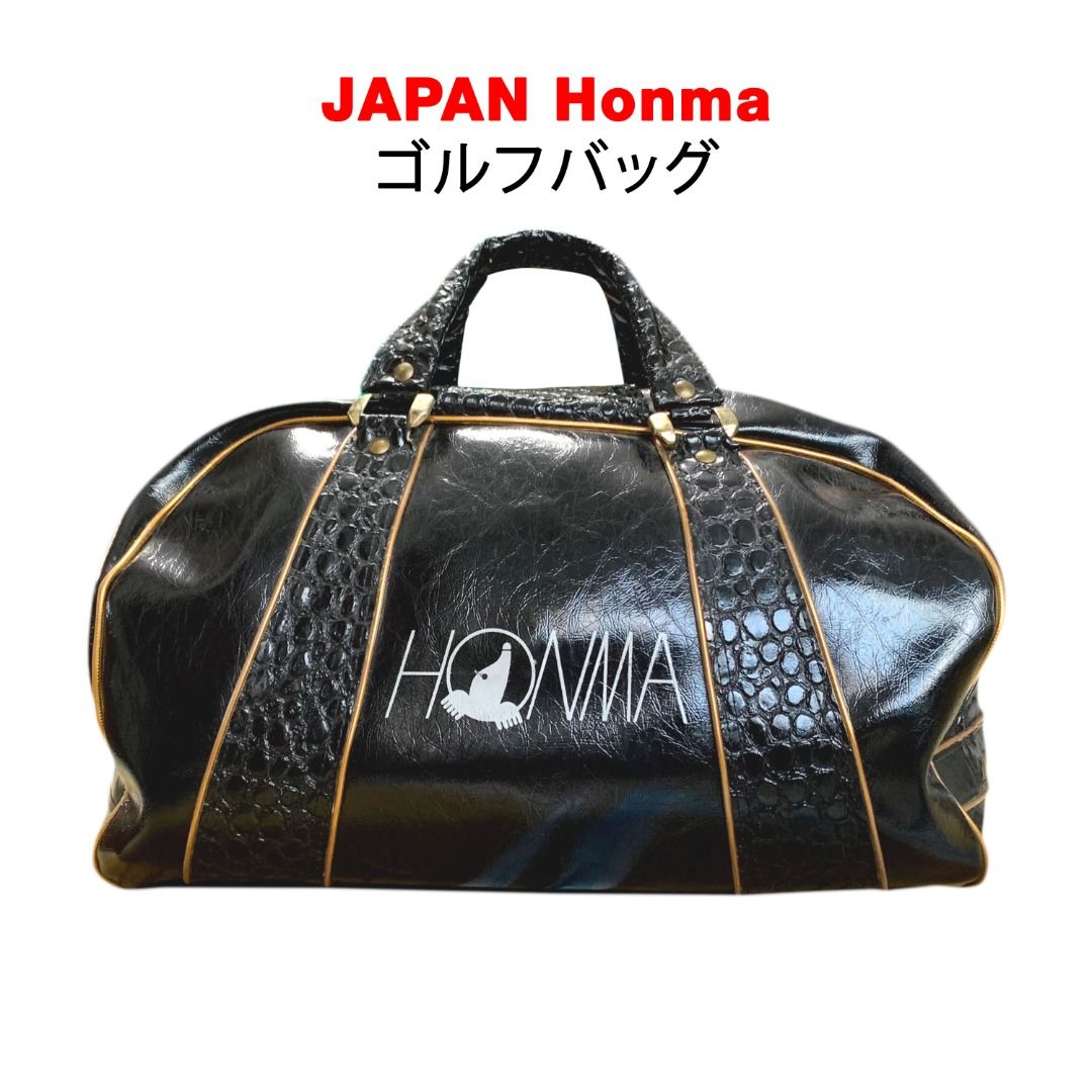 Honma Golf Bag Boston Bag Japan Sports Bags Leather Bag on Carousell