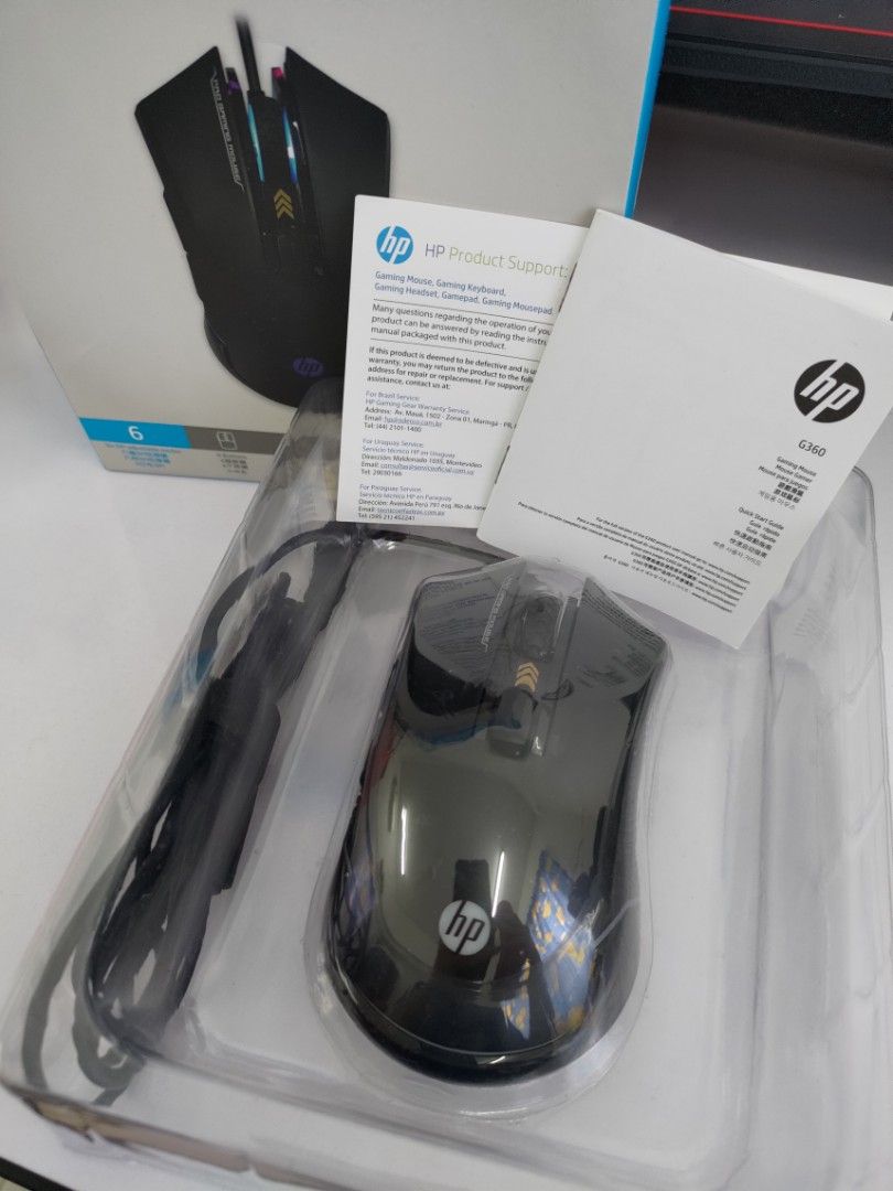 HP Gaming Mouse G360, Computers & Tech, Parts & Accessories, Mouse