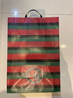 Ichiran Ramen Paper Bag - Medium Size