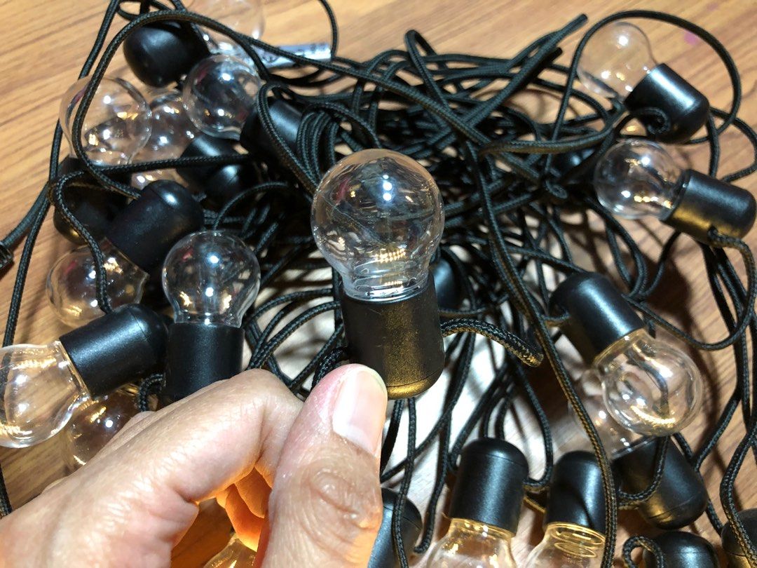Ikea Bulb String Lights, Babies & Kids, Baby Nursery & Kids Furniture
