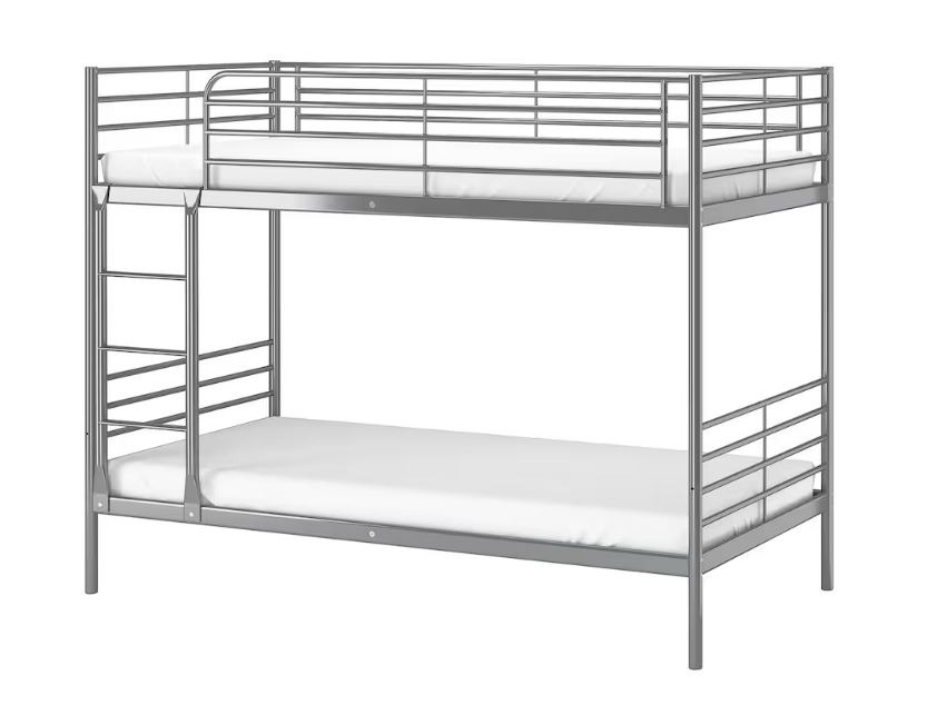 Ikea Bunk Bed, Furniture & Home Living, Furniture, Bed Frames