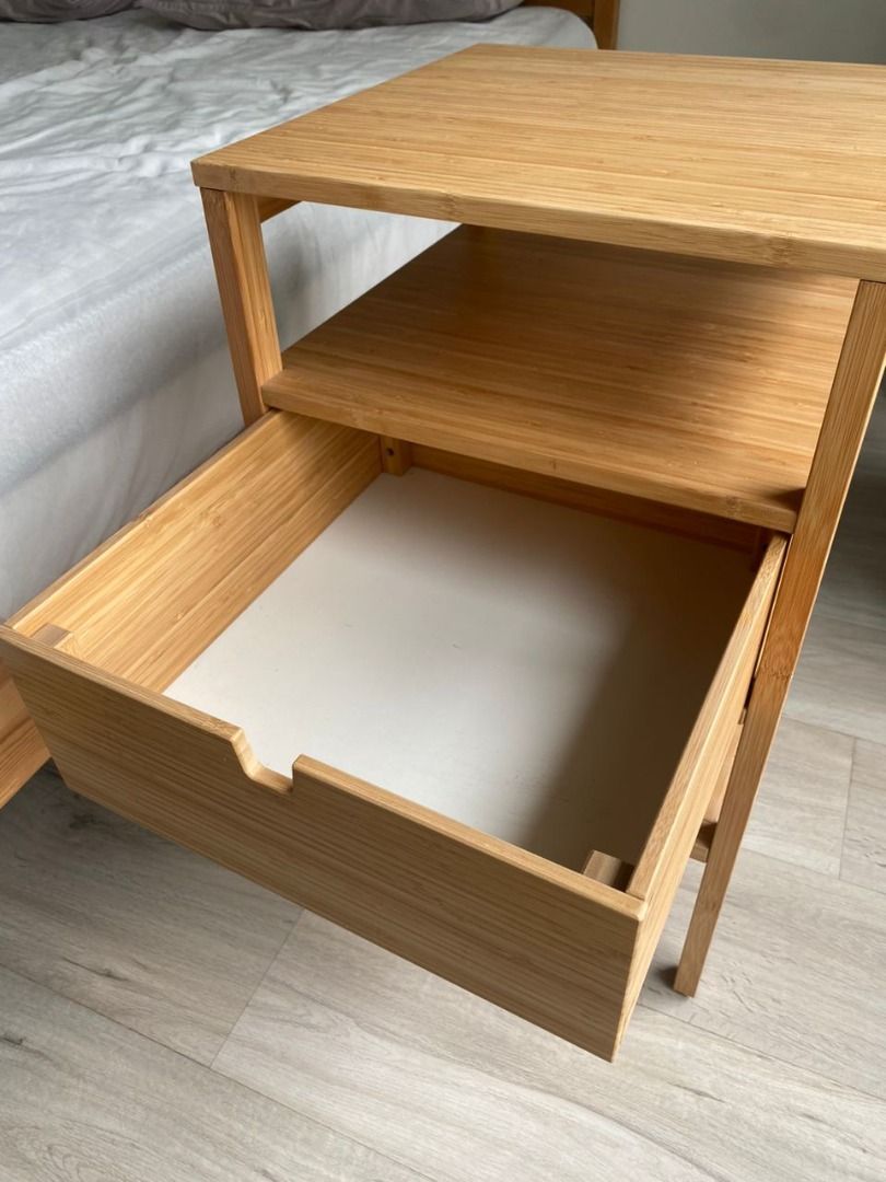 IKEA NORDKISA Bedside Table FOR SALE, Furniture & Home Living