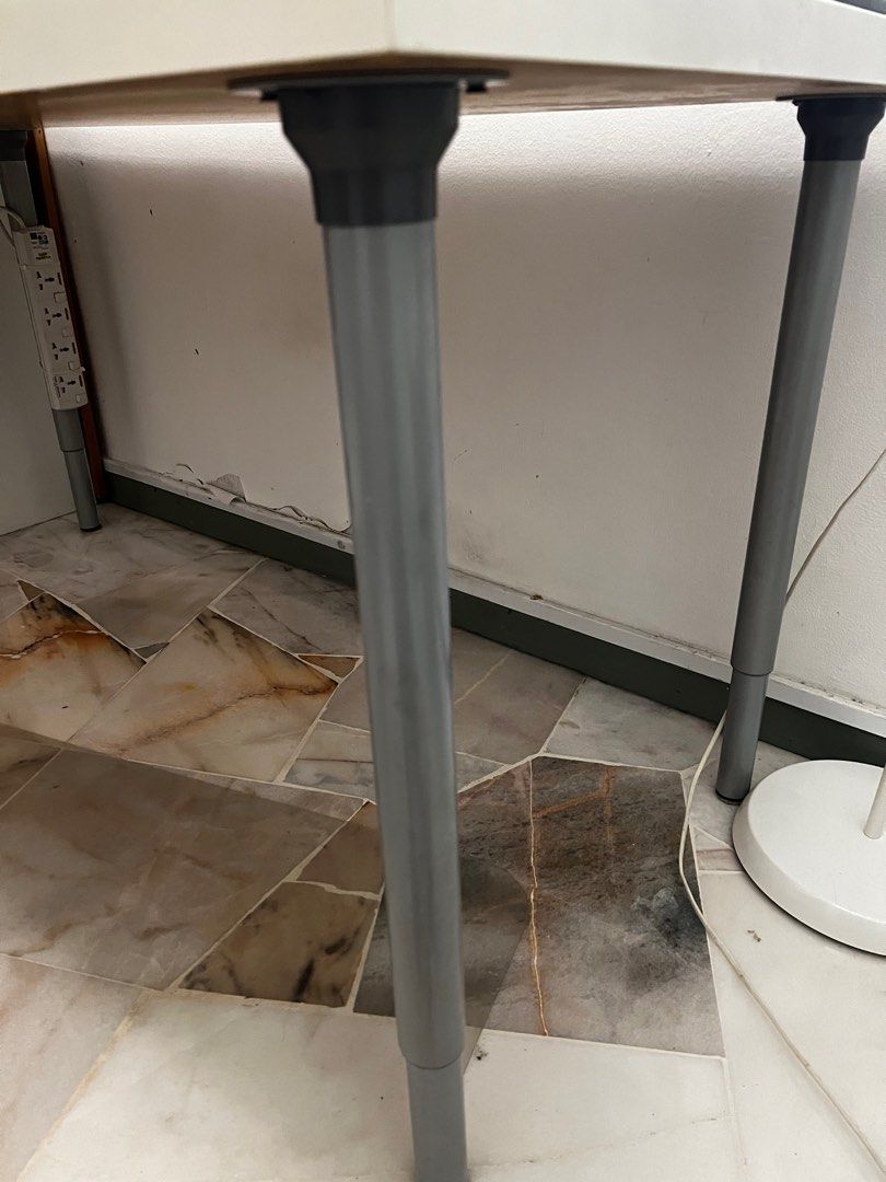 Ikea office desk adjustable height, Furniture & Home Living, Furniture