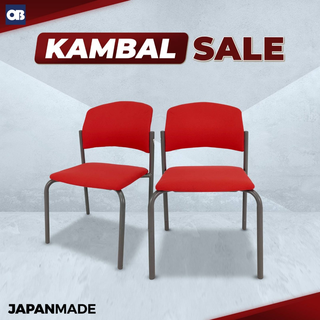 JAPAN MADE STACKABLE CHAIR, Furniture & Home Living, Furniture, Chairs