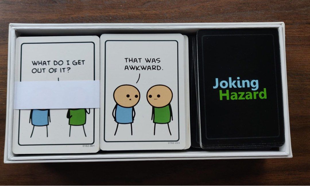 Joking Hazard Card Game, Hobbies & Toys, Toys & Games on Carousell