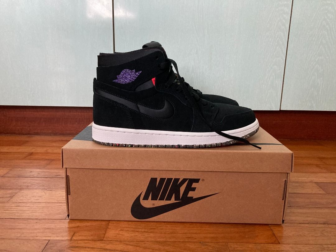 Jordan 1 Retro High Zoom Court Purple Men #39 s Fashion Footwear