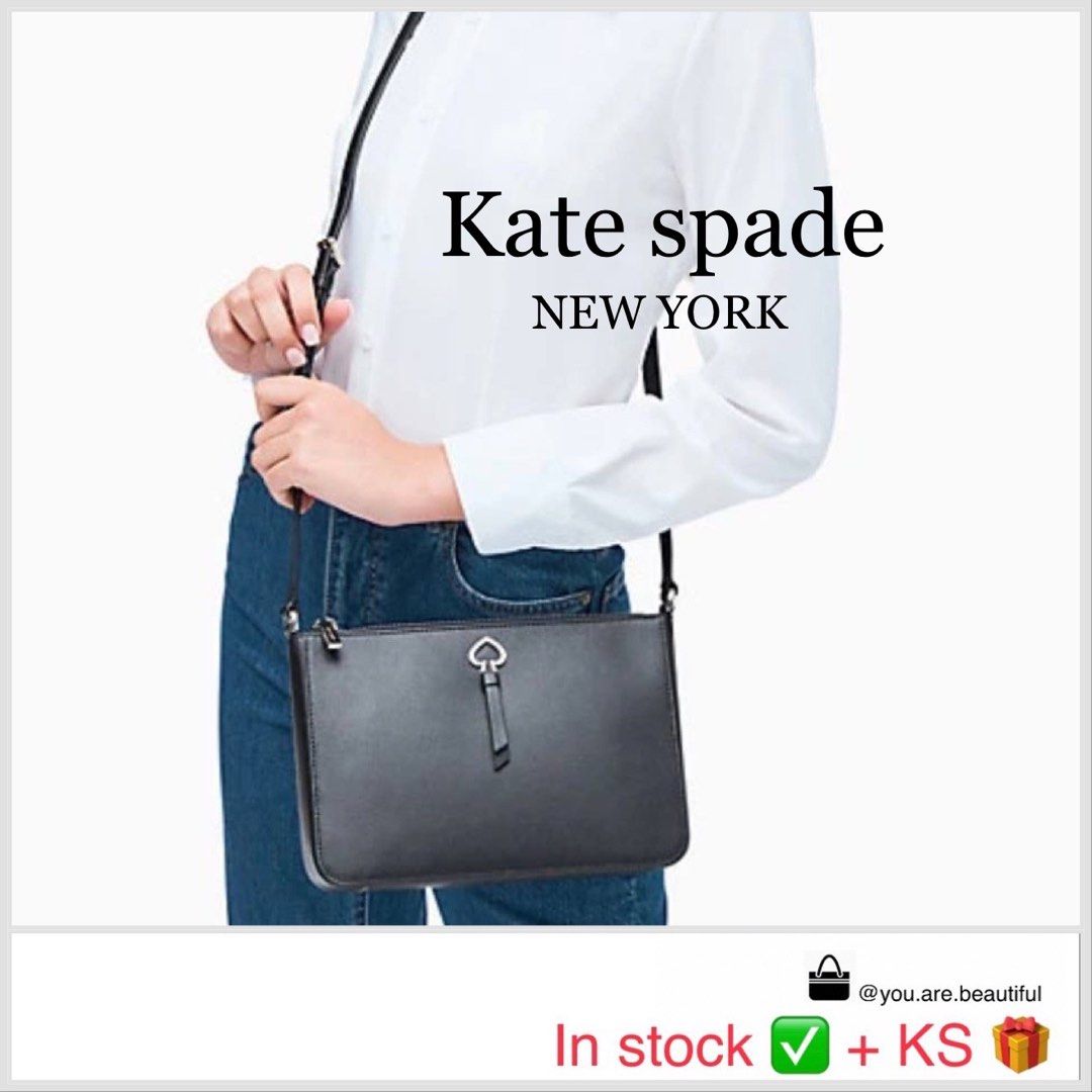 Adele double zip crossbody kate spade 2025