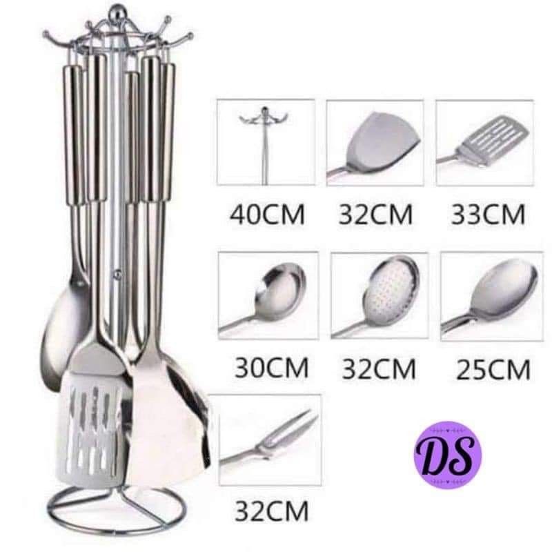 KITCHEN TOOLS SET (Category: Cookware & Accessories) located in Manila. Submitted by imeldacsantiago (Listing ID 1218423886, Image 2). Description: KITCHEN TOOLS SET CODE GALI09222026 PRICE 330 CUT OFF OF ORDERS 11AM (SAME DAY DELIVERY WITHIN MANILA AREA) VIA GRAB, LALAMOVE MOP: COD (MANILA AREA, CAVITE,BULACAN NEXT DAY DELIVERY ) GCASH (MANILA, CAVITE, BULACAN AREA, SAME DAY DELIVERY) BDO REMITTANCE CENTERS PLS PM US FOR ORDERS AND INQUIRIES.TIA