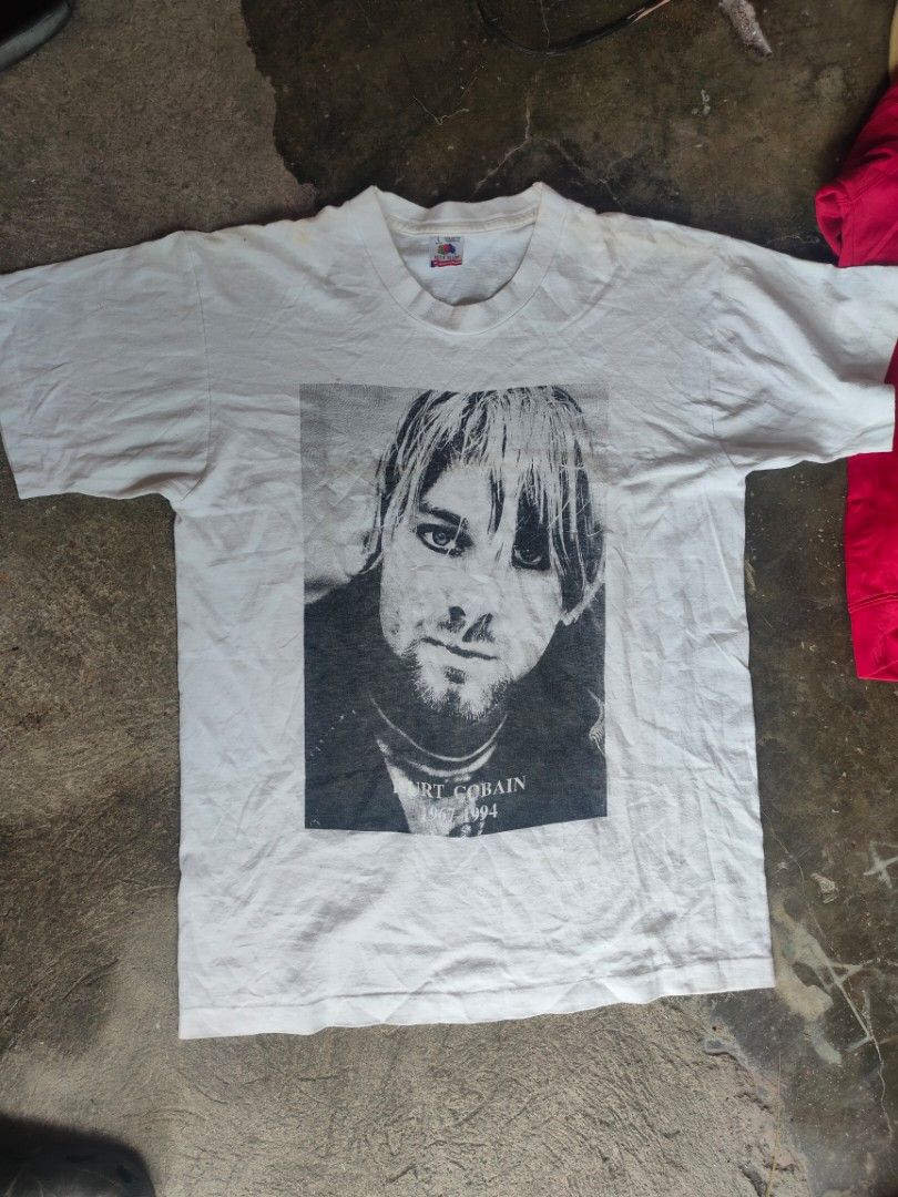 T-shirt Manches Longues Kurt Cobain Deerdana - Taille L, Noir, Occasion Très Bon état