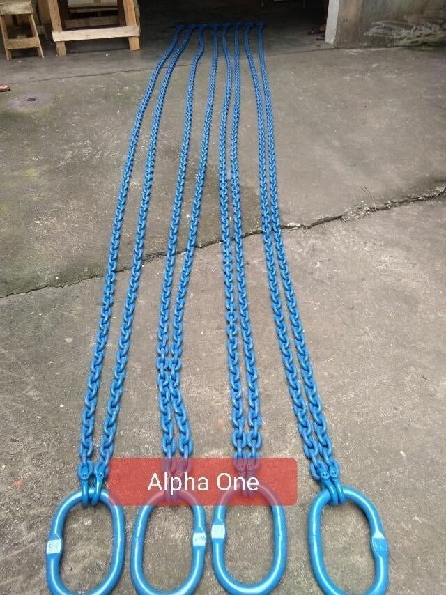 LIFTING CHAIN SLING HEAVY DUTY WITH INSPECTION CERTIFICATION ...