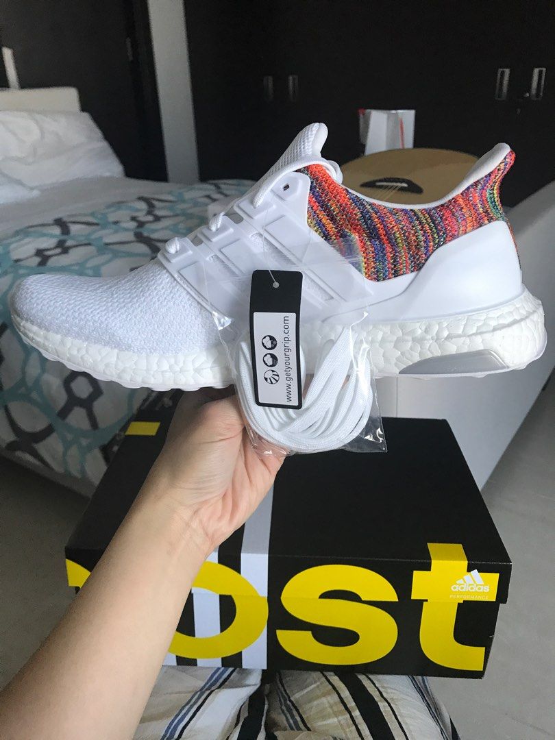 White rainbow ultra boost outlet