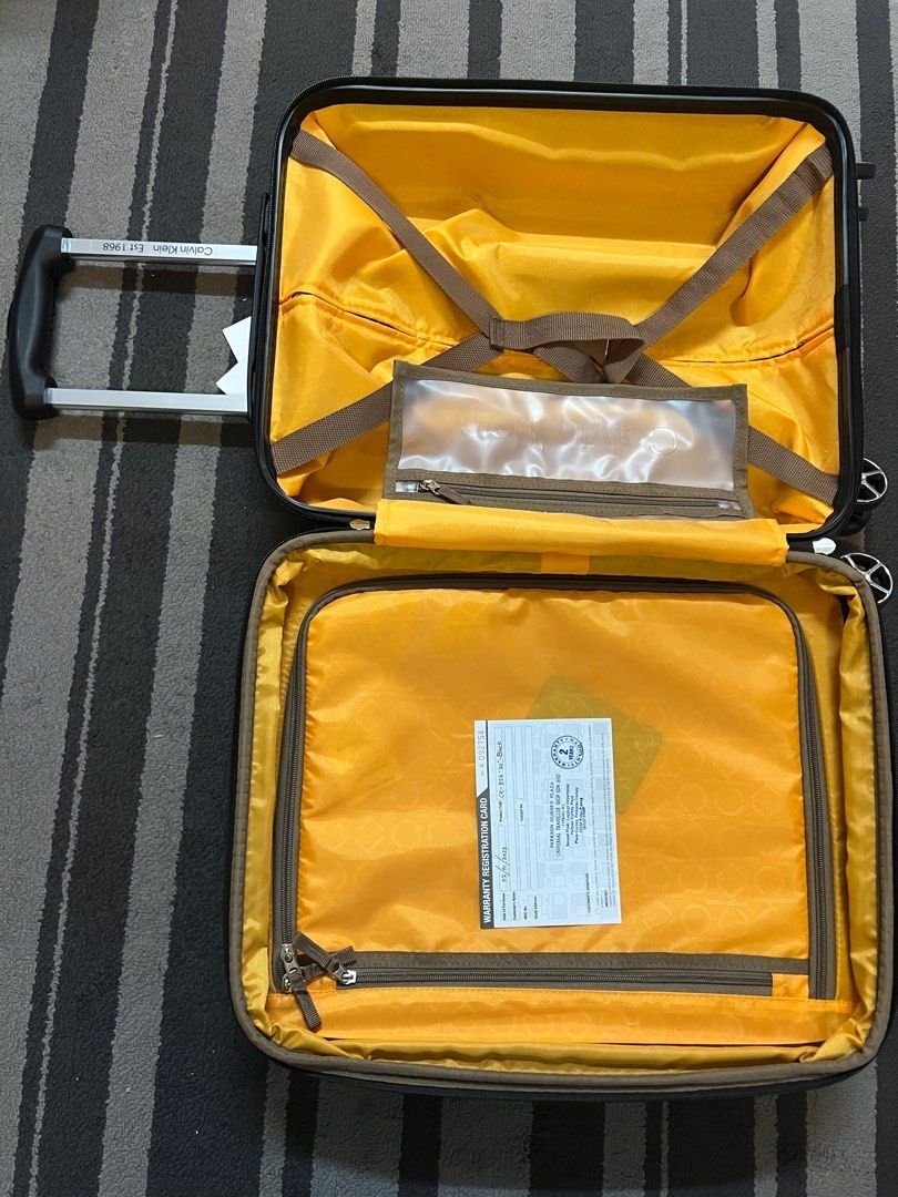 Limited Original Calvin Klein Luggage (20L), Hobbies & Toys, Travel