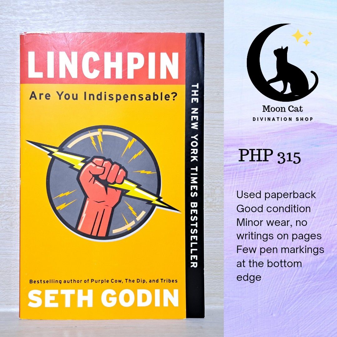 Linchpin Are You Indispensable? by Seth Godin, Hobbies & Toys, Books