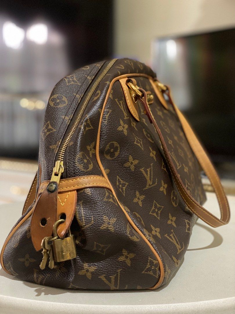 tas shoulder-bag Louis Vuitton Monogram Montorgueil GM Bag