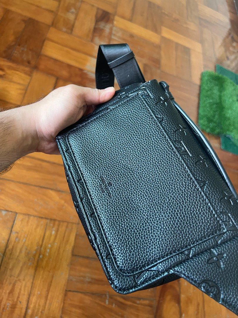 Louis Vuitton S Lock Sling Bag Monogram Taurillon Leather, Luxury