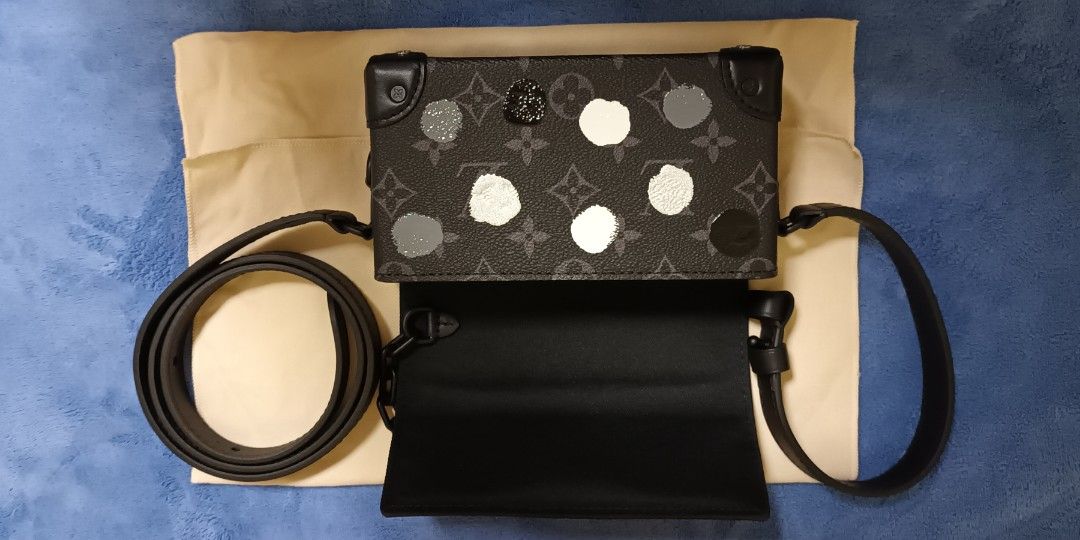 Pre-owned] LV steamer wearable wallet x yayoi kusam