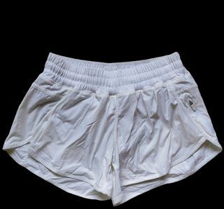 Lululemon Speed Up Off-White Shorts