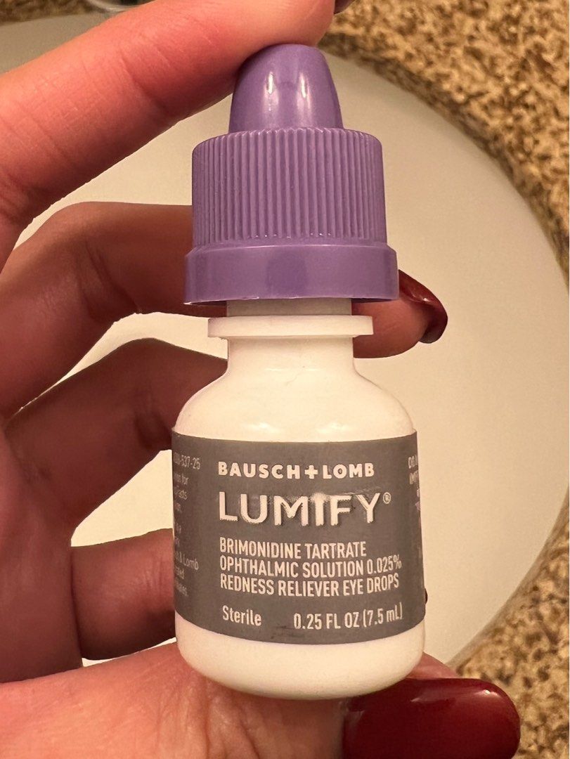 Lumify Eye Drops 7.5ml, Beauty & Personal Care, Vision Care on Carousell