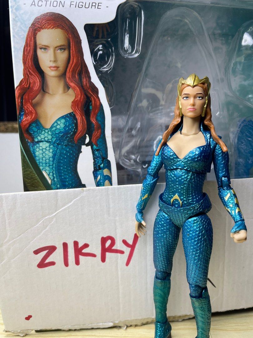 Mafex Dc Multiverse 1 12 Kitbash Mera Hobbies Toys Toys