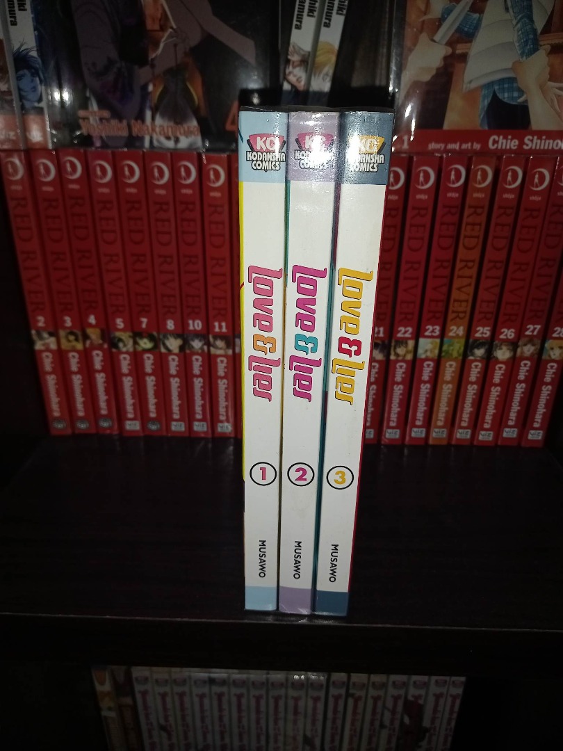 Manga Set Love And Lies Volume 1 To 3 On Carousell