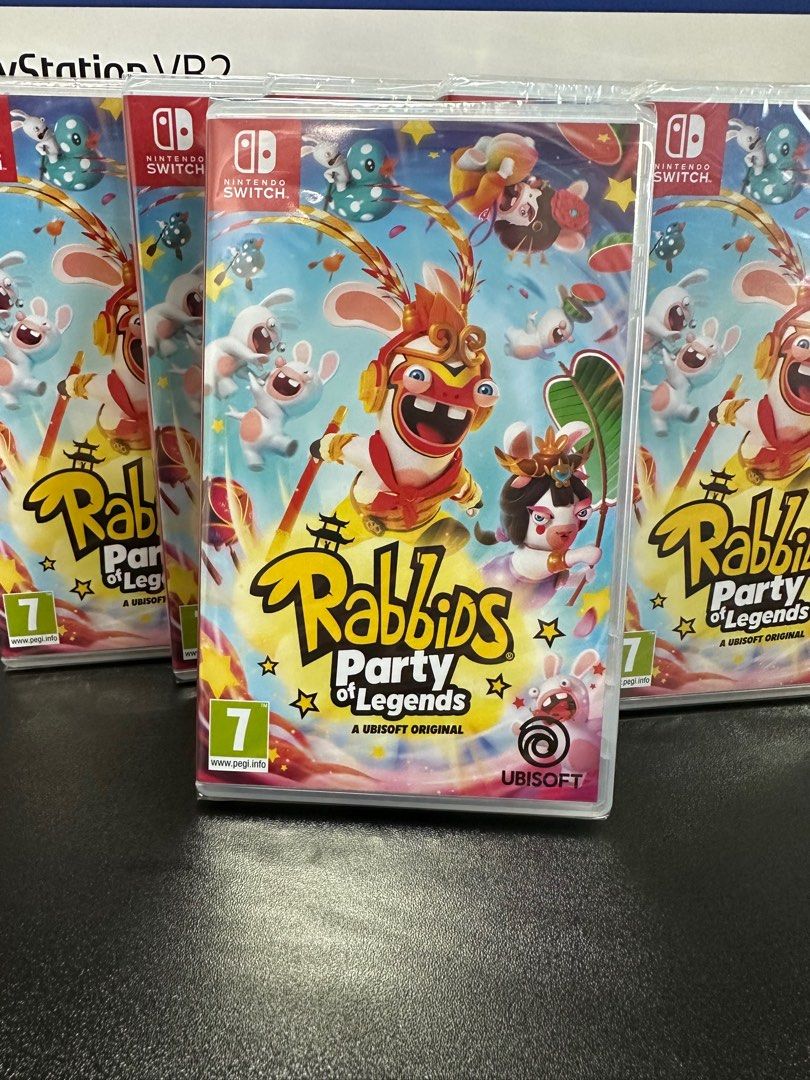 [Mar Promo] Rabbids Party Of Legends, Video Gaming, Video Games ...