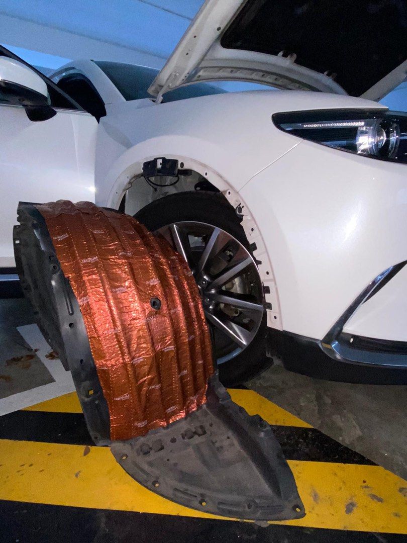 maxda-cx9-tyre-soundproofing-car-accessories-accessories-on-carousell